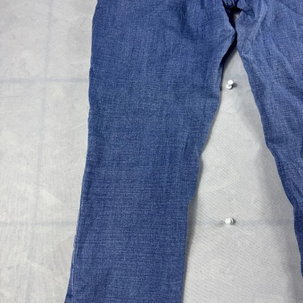 Y2K Levi's Skinny‎ Jeans Womens Blue Denim 721 High Rise 5-Pocket Comfort 28x28 - Picture 6 of 16